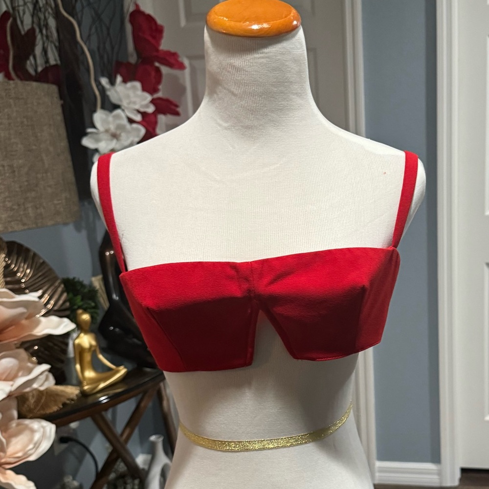 House Of CB cropped top.